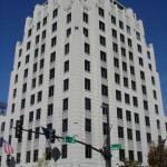 Day Shot of the outside of the Hoff Building