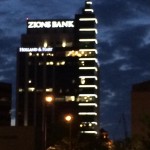Zions bank sign 8th & Main